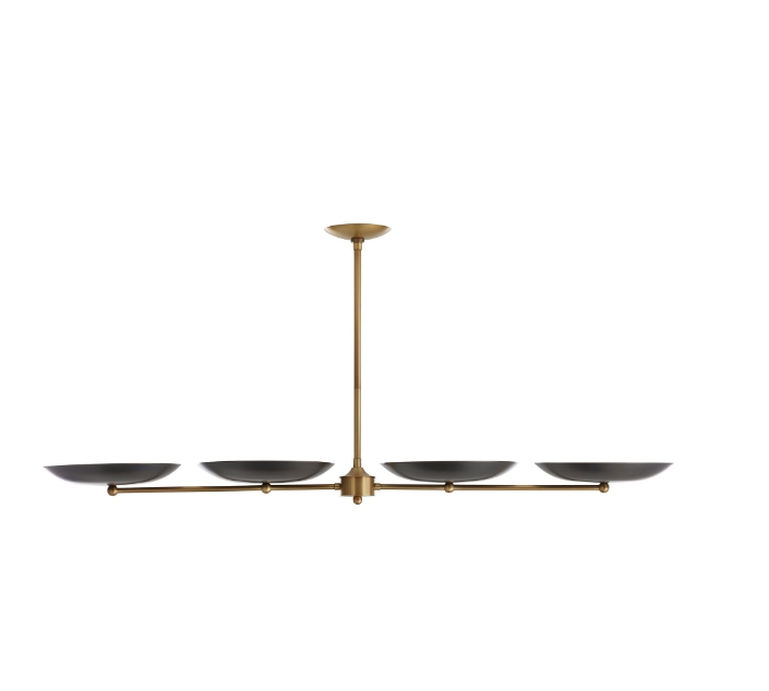 Люстра GRIFFITH LINEAR CHANDELIER 89015 Arteriors Home США