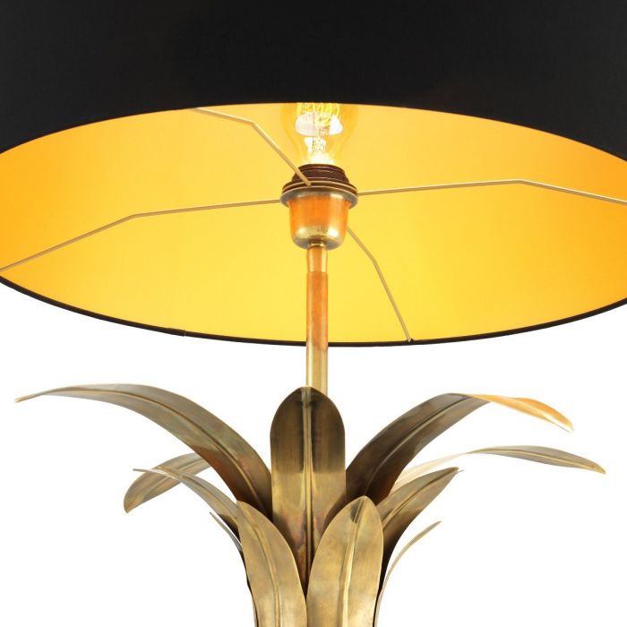 Настольная лампа Ananas vintage brass finish incl shade 114176 Eichholtz НИДЕРЛАНДЫ