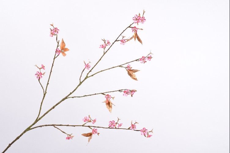 Декоративные цветы ACRYL BLOEM TAK GOUD/ROZ 120 cm 136435 Silk-ka НИДЕРЛАНДЫ