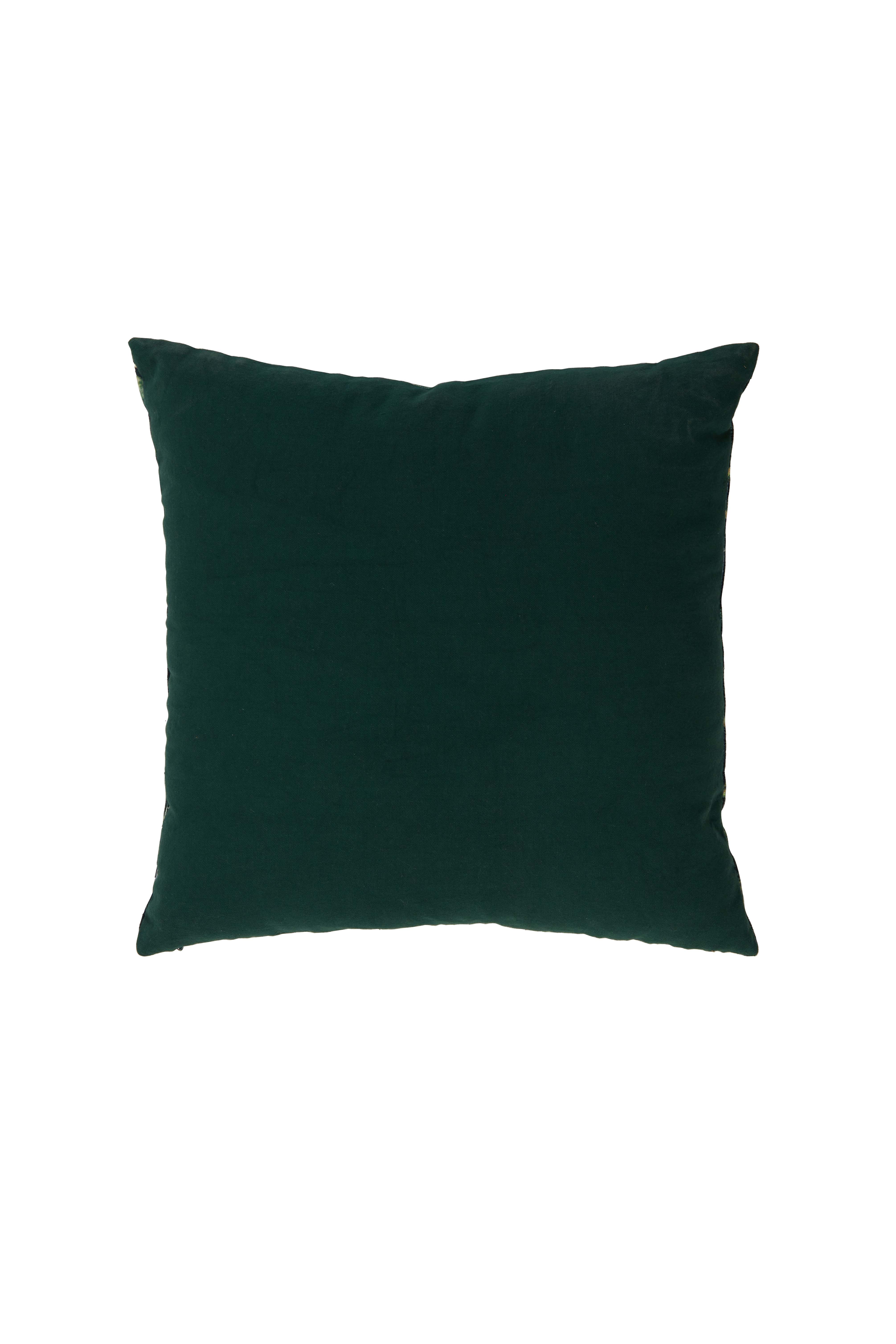 Подушка декоративная Cushion 45x45 cm JUSKA dark green 6858881 Light & Living НИДЕРЛАНДЫ