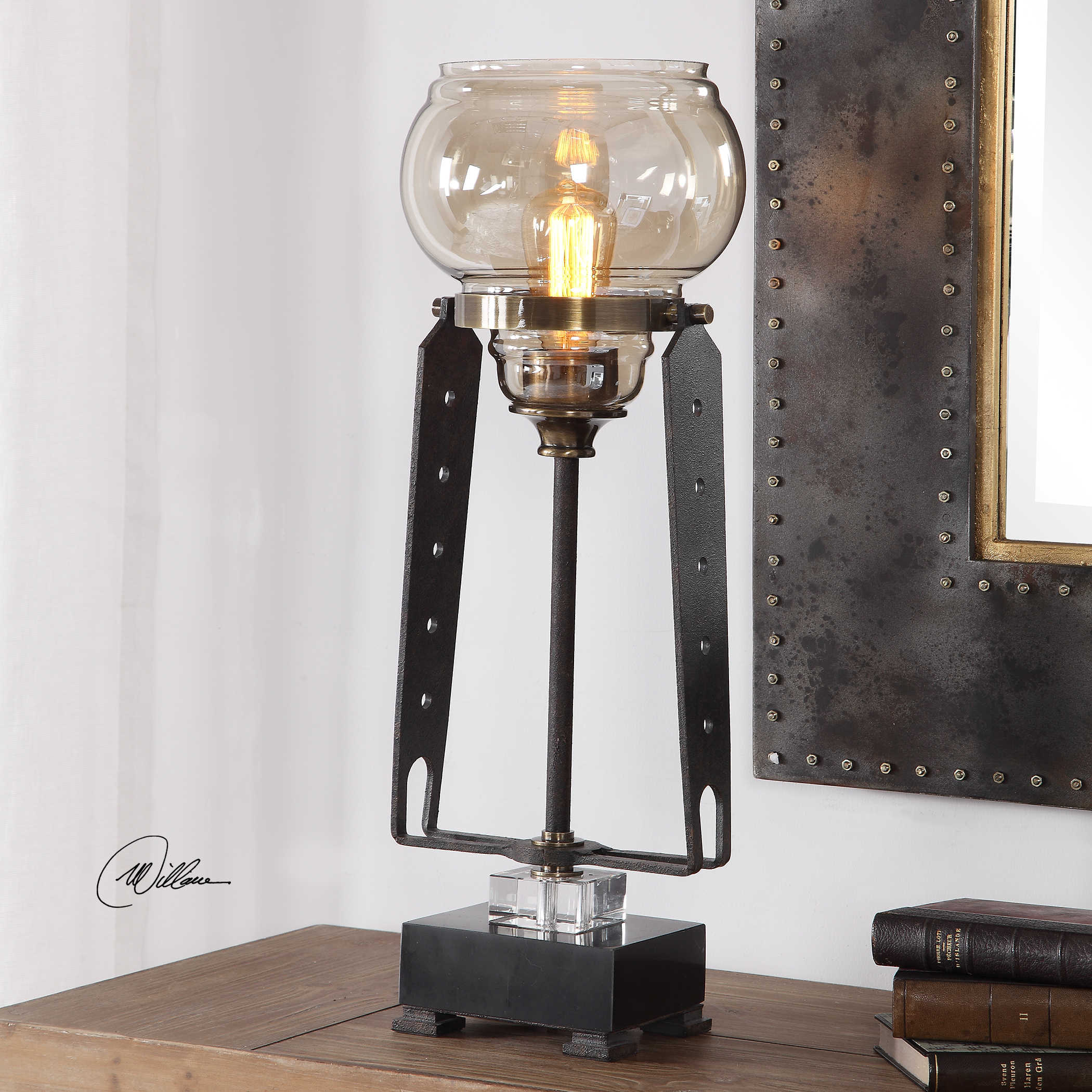 Лампа CURIE ACCENT LAMP 29643-1 Uttermost США