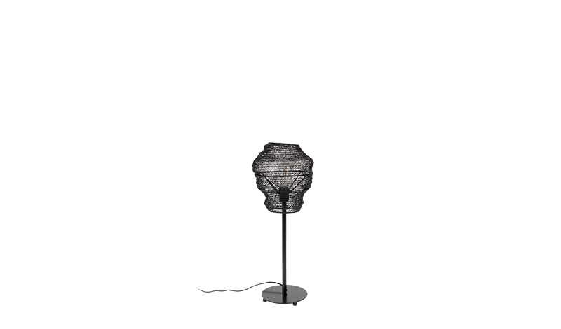 Настольная лампа TABLE LAMP LENA BLACK 5200098 White Label Living НИДЕРЛАНДЫ