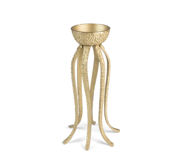 Поднос TROUBLE IN THE WATER OCTOPUS TRAY GOLD Bold Monkey НИДЕРЛАНДЫ