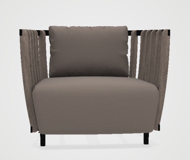 Кресло с комплектом подушек Swing SL30 Ethimo ИТАЛИЯ