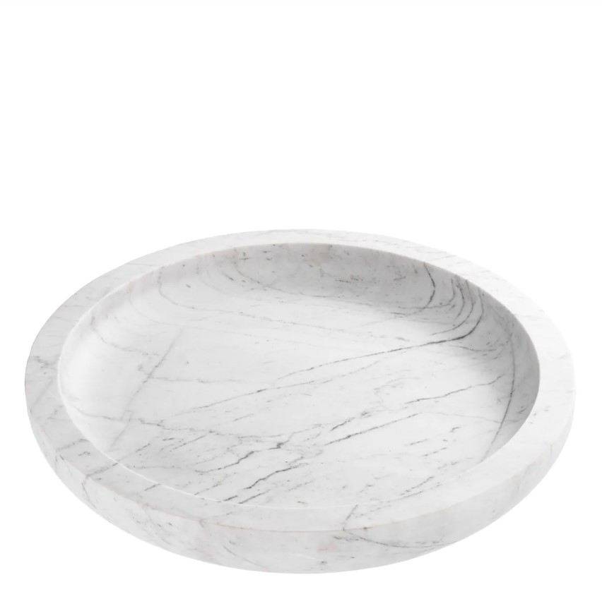Чаша RENARD white marble 117803 Eichholtz НИДЕРЛАНДЫ