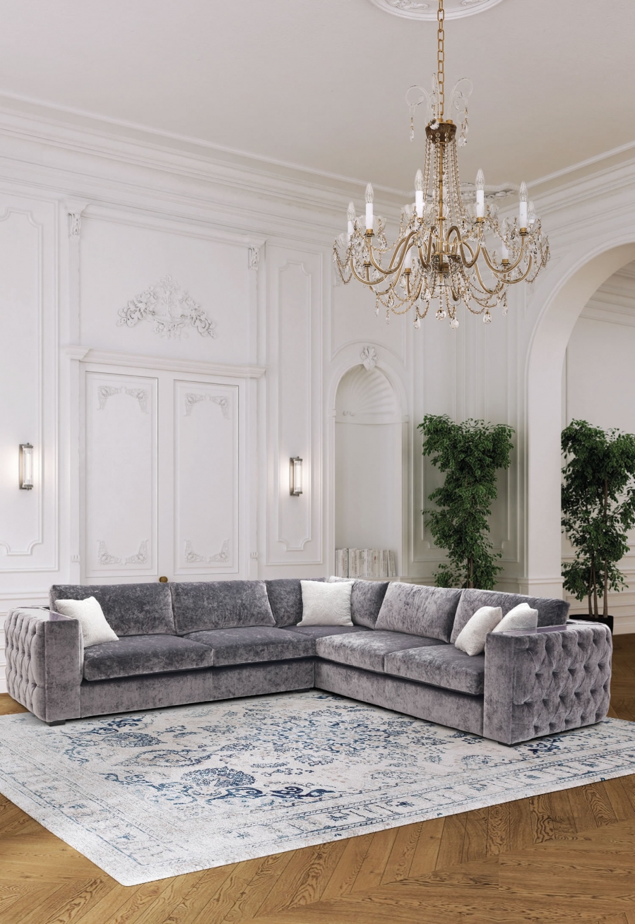 Четырёхместный диван OLIVER Asnaghi Leonardo ИТАЛИЯ