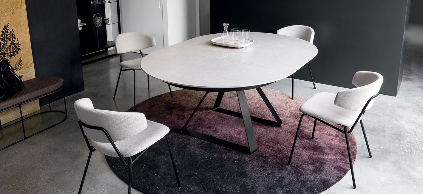 Обеденный стол Atlante Extension Dining Table DK modern furniture