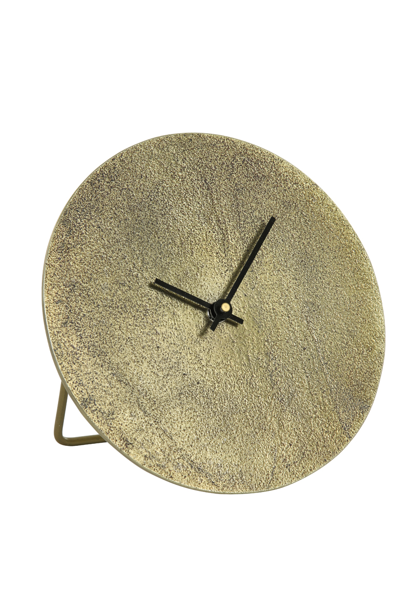 Часы Clock Ø20 cm LICOLA antique bronze 7109318 Light & Living НИДЕРЛАНДЫ