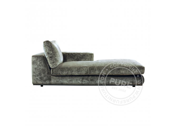 Диван SENNA - chaise longue (velvet) Pure Furniture НИДЕРЛАНДЫ