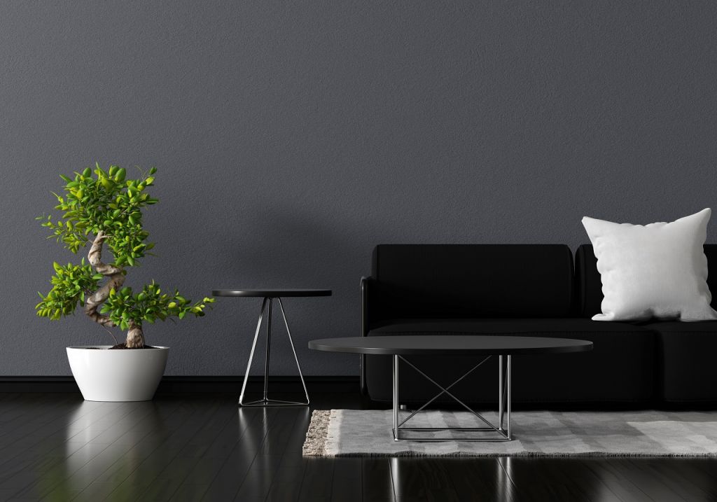 Серый цвет в мебельном интерьере