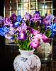 Декоративные цветы IRIS STEEL PRS LT 78 cm 131138 Silk-ka НИДЕРЛАНДЫ