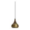 Люстра Hanging lamp Ø28x35 cm SAIDA bronze with wooden top 3073050 Light & Living НИДЕРЛАНДЫ