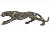 Статуэтка Ornament 50x10x12 cm SISOKO panther antique bronze 7415918 Light & Living НИДЕРЛАНДЫ