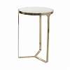 Приставной столик Milan Marble Accent Table DK modern furniture