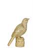 Статуэтка Ornament 15x8x20,5 cm BIRD gold 7421185 Light & Living НИДЕРЛАНДЫ