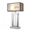 Настольная лампа Table Lamp Arlington Crystal nickel incl grey shade 105862 Eichholtz НИДЕРЛАНДЫ
