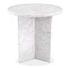 Журнальный столик Table Pontini honed white marble 115219 Eichholtz НИДЕРЛАНДЫ