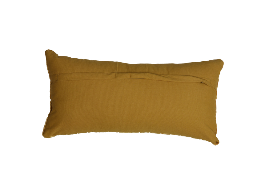 Подушка декоративная Cushion 60x30 cm HARPY ocher yellow 6856190 Light & Living НИДЕРЛАНДЫ