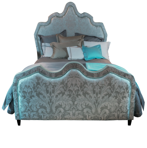 Кровать Sienne 160 cm avec sommier, tapissé Mis en Demeure ZMSIE5760-00-0016 ФРАНЦИЯ