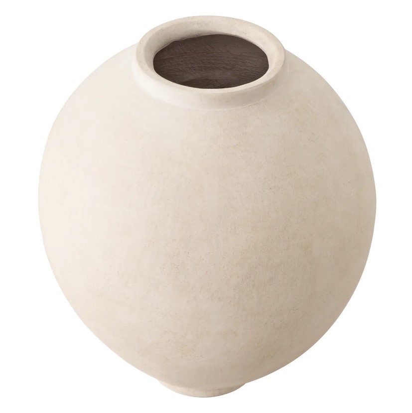 Ваза Moon Jar sandstone finish Eichholtz