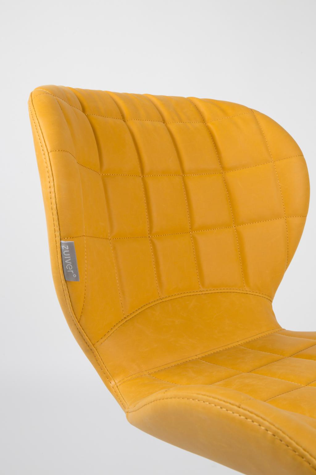 Стул CHAIR OMG LL YELLOW Zuiver НИДЕРЛАНДЫ