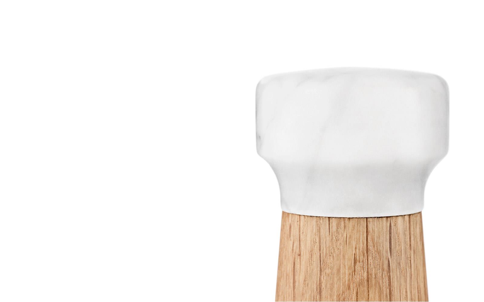 Солонка Craft Salt Mill Large Oak/White Normann Copenhagen ДАНИЯ