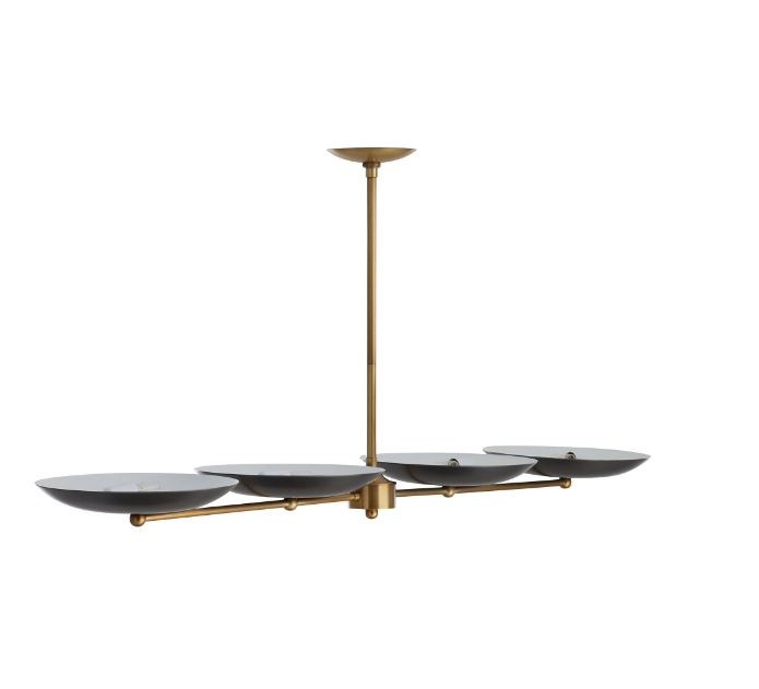 Люстра GRIFFITH LINEAR CHANDELIER 89015 Arteriors Home США