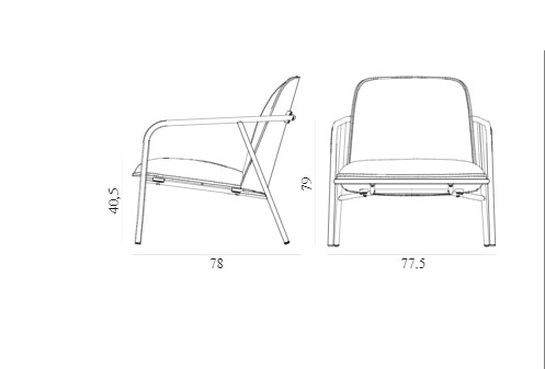 Кресло PAD CHAIR LOW Normann Copenhagen ДАНИЯ