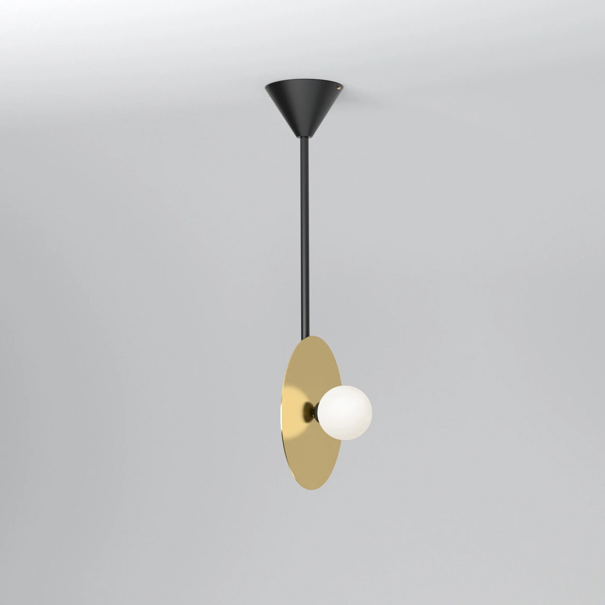 Подвесной светильник Disc and Sphere / Vertical 1 Atelier Areti