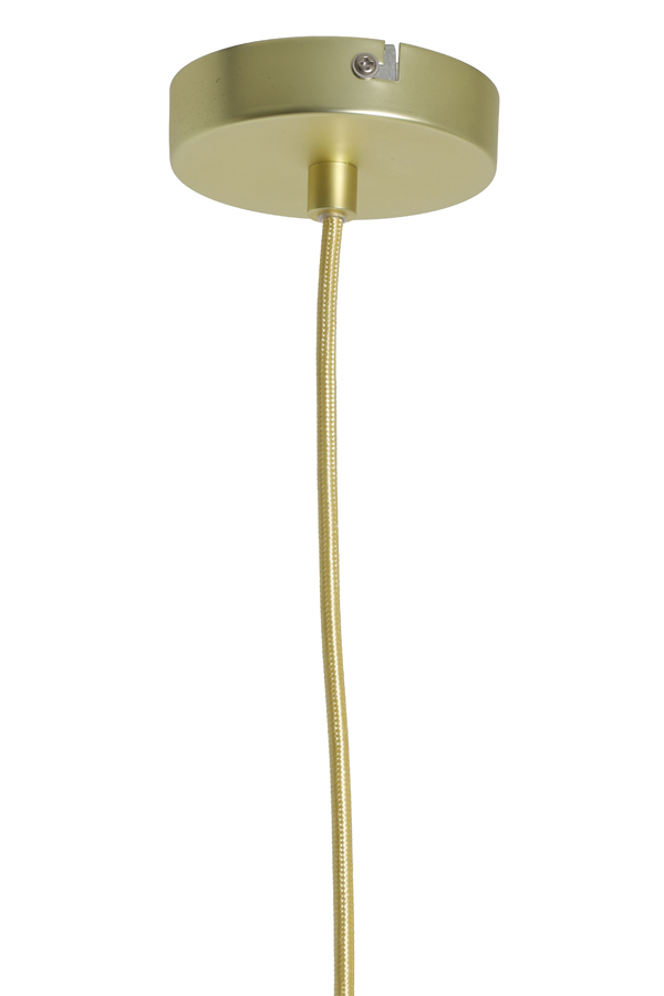 Подвесной светильник Hanging lamp Ø11,5x7 cm BOSAC dark green-gold 2928378 Light & Living НИДЕРЛАНДЫ