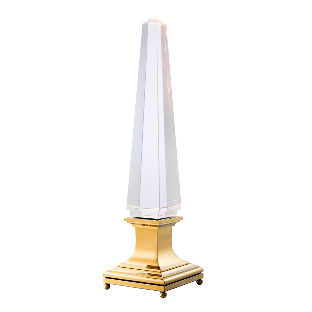 Настольная лампа Table Lamp Solaire gold finish crystal glass UL 111031UL Eichholtz НИДЕРЛАНДЫ