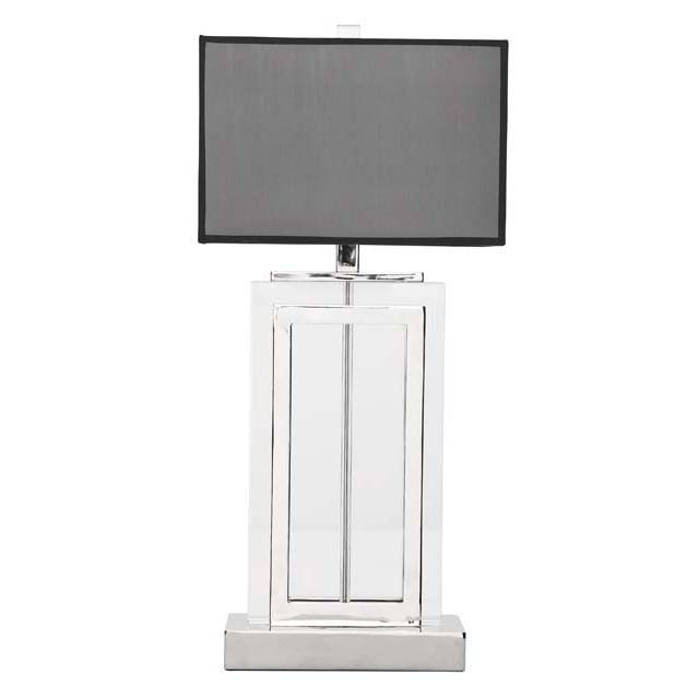Настольная лампа Table Lamp Arlington Crystal rect white shade 105862 Eichholtz НИДЕРЛАНДЫ