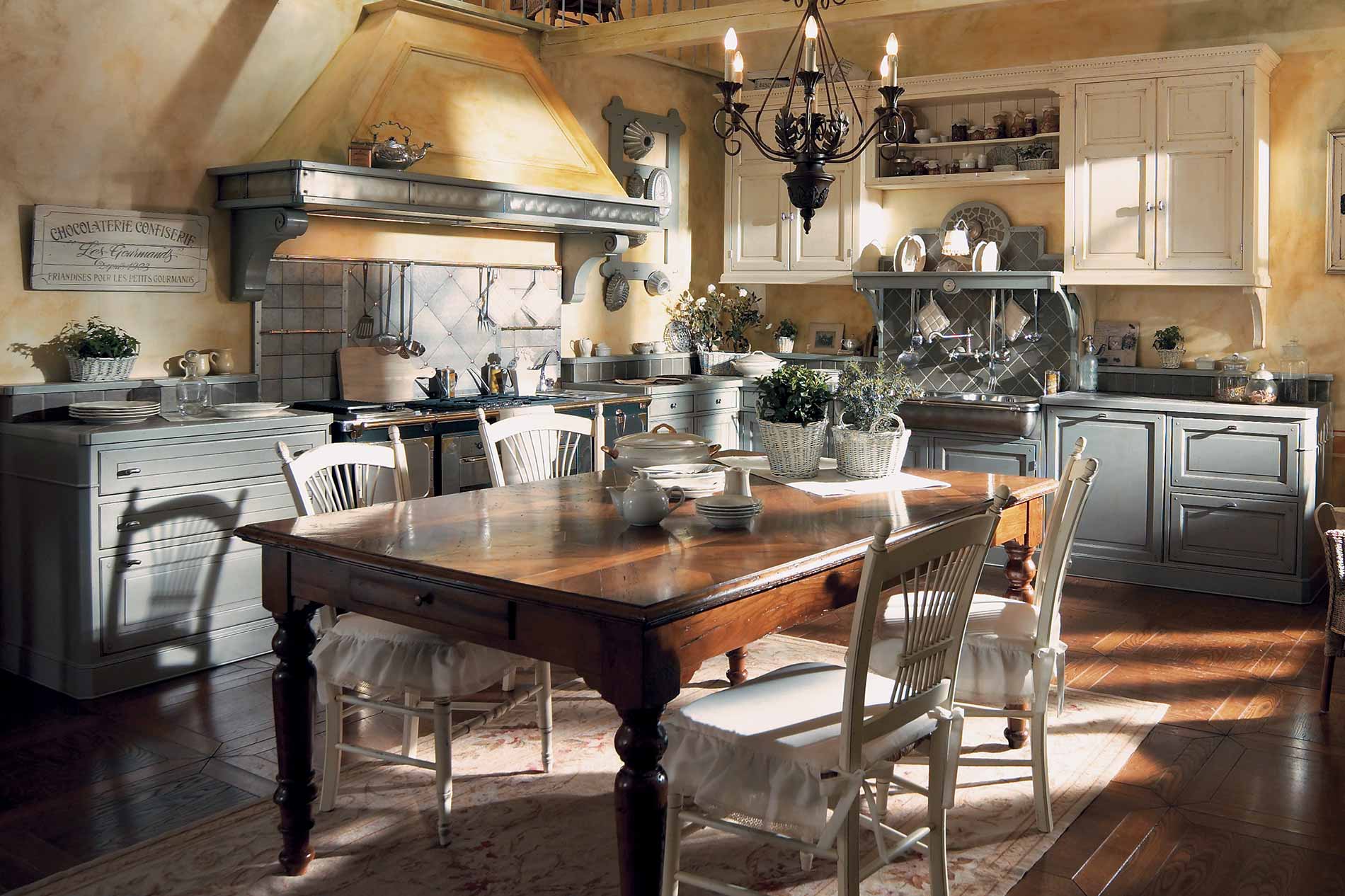 Кухня в деревенском стиле