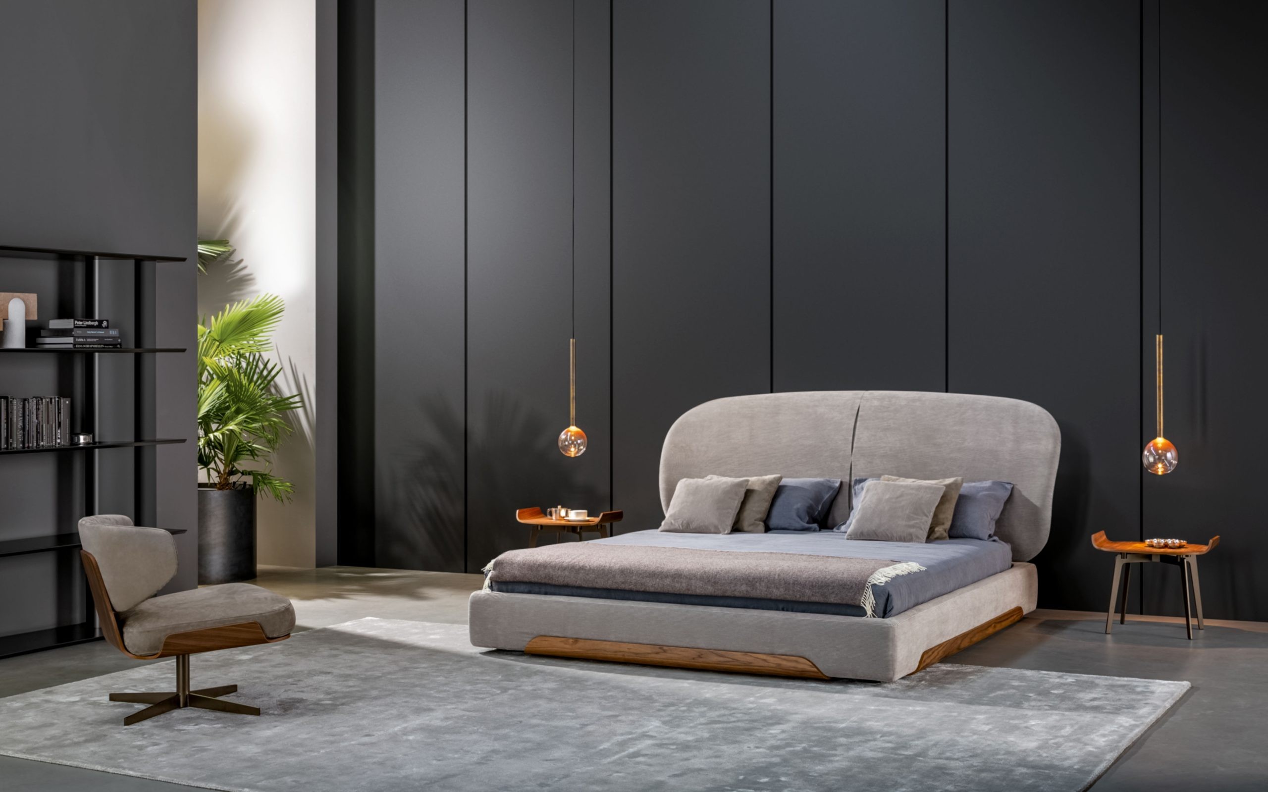 Кровать Olos bed hi plus Bonaldo ИТАЛИЯ