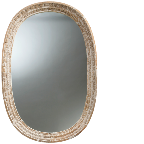 Зеркало oval Cadenet Mis en Demeure CCAD6140-00 ФРАНЦИЯ