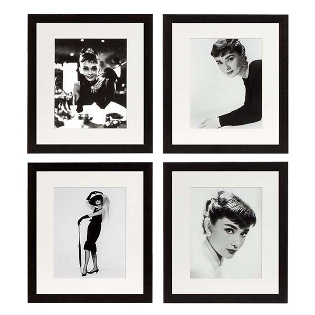 Постер Audrey Hepburn (4 шт.) 104162 Eichholtz НИДЕРЛАНДЫ