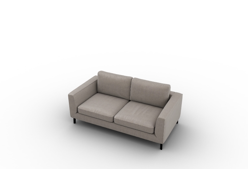 Двухместный диван carre' Calligaris купить в Москве | Cалон IDCollection.