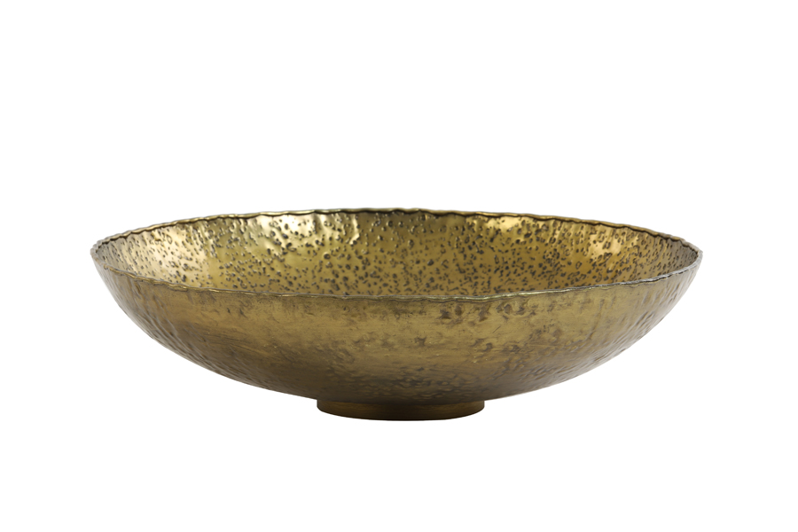 Блюдо Dish Ø41x11 cm NEVA antique bronze 6330918 Light & Living НИДЕРЛАНДЫ