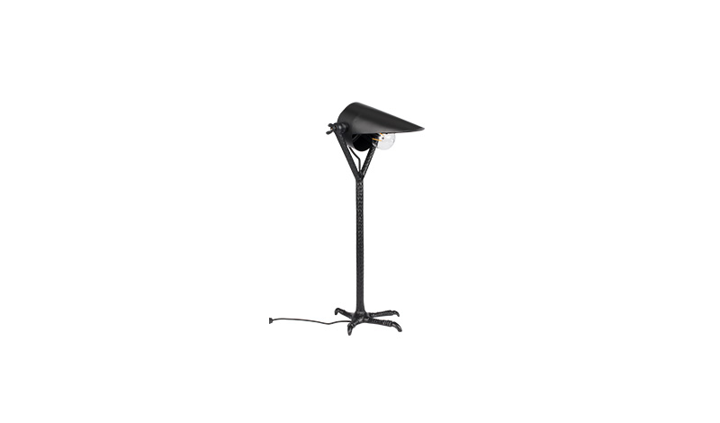 Настольная лампа DESK LAMP FALCON BLACK 5200063 Dutchbone НИДЕРЛАНДЫ
