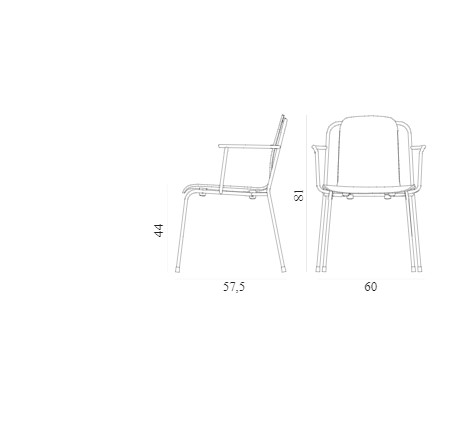 Стул STUDIO ARMCHAIR Normann Copenhagen ДАНИЯ