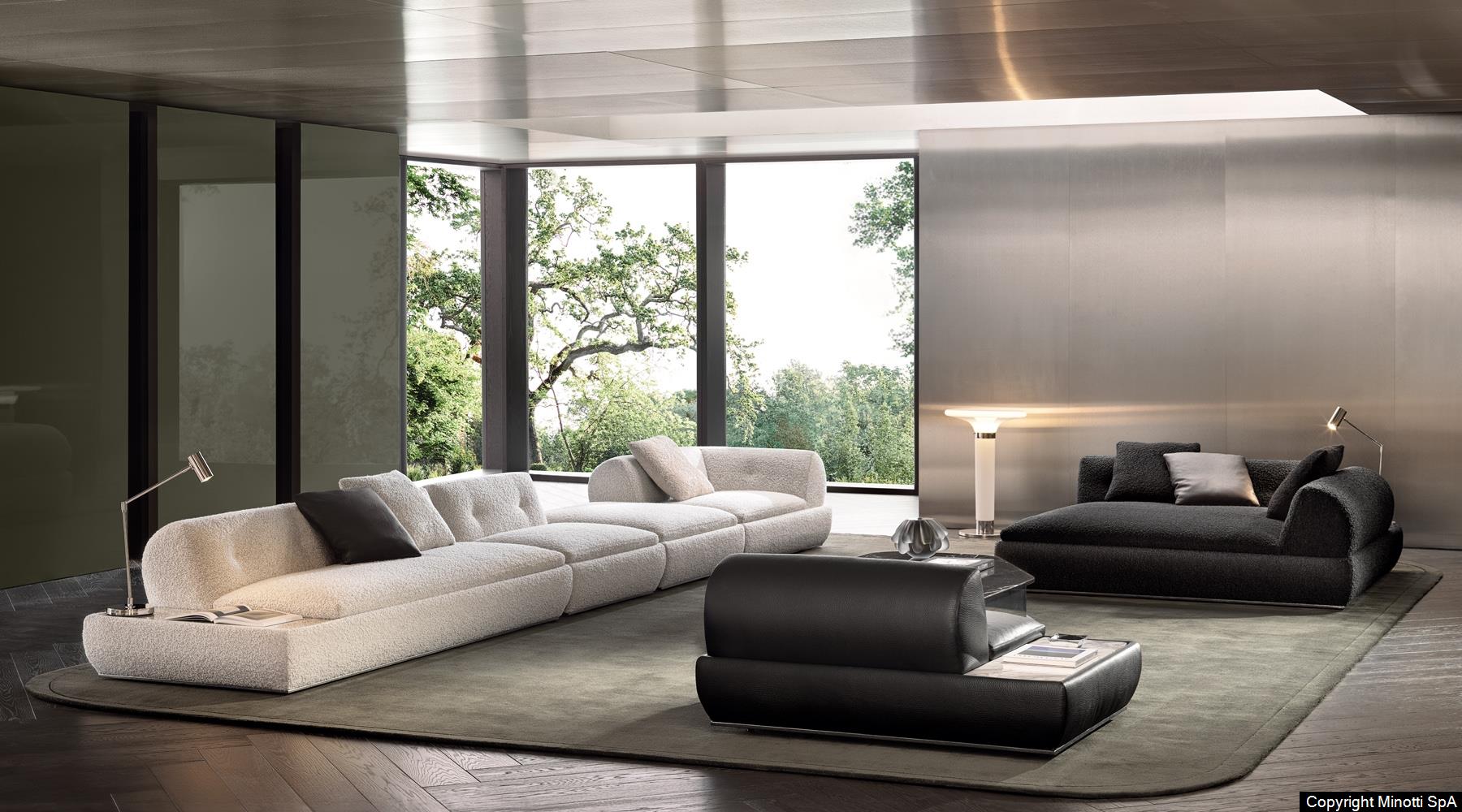 Ковер Outline Roundy Minotti ИТАЛИЯ