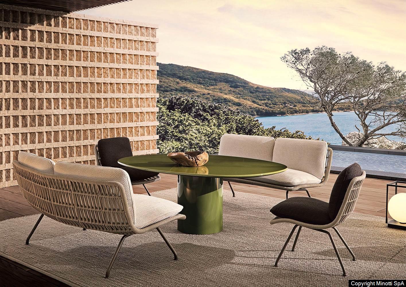 Стол Rayan Outdoor Minotti ИТАЛИЯ