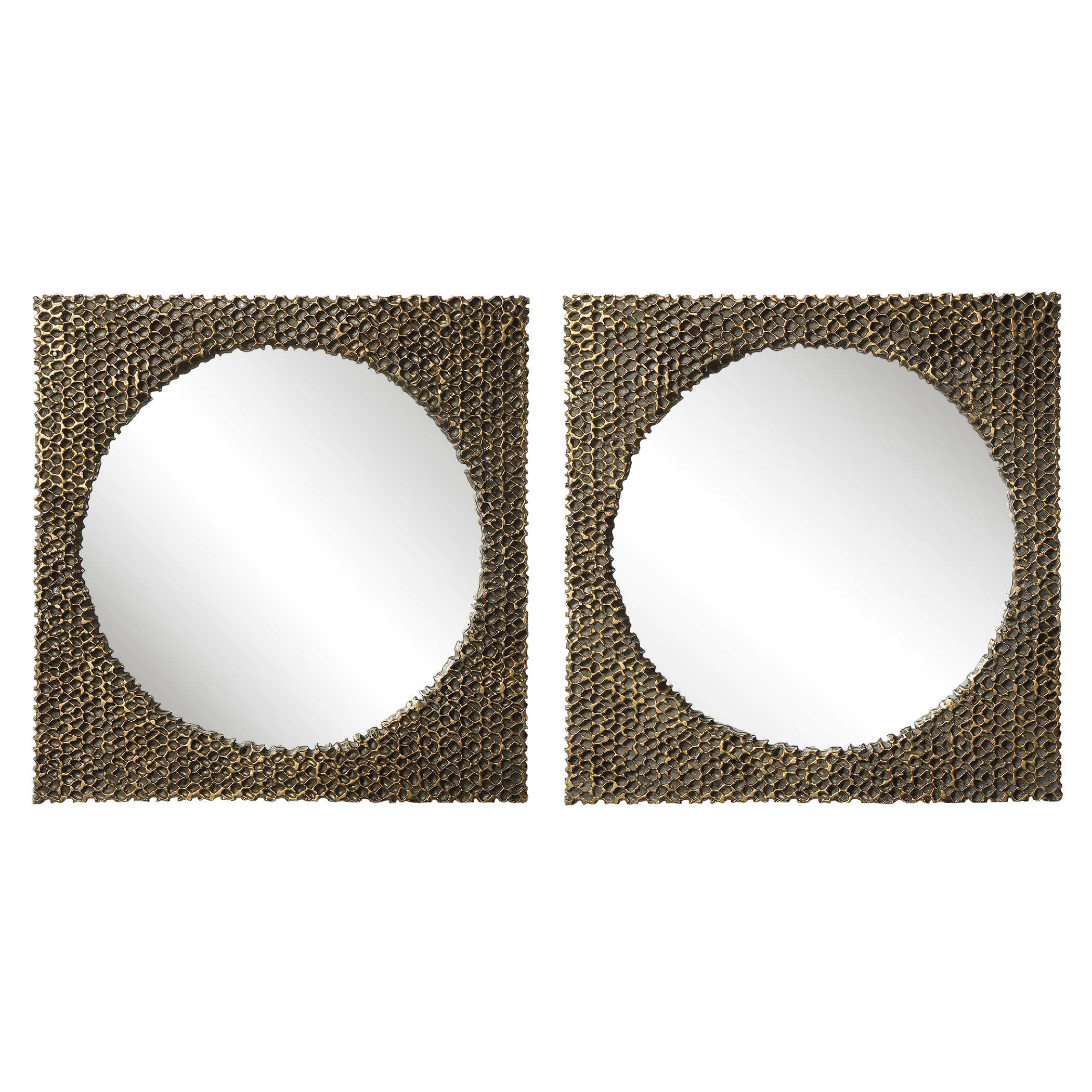 Зеркало THE HIVE SQUARE MIRRORS 09649 Uttermost США