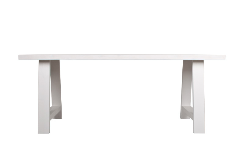 Стол A-Framed White 200 x 90 2100057 Zuiver НИДЕРЛАНДЫ