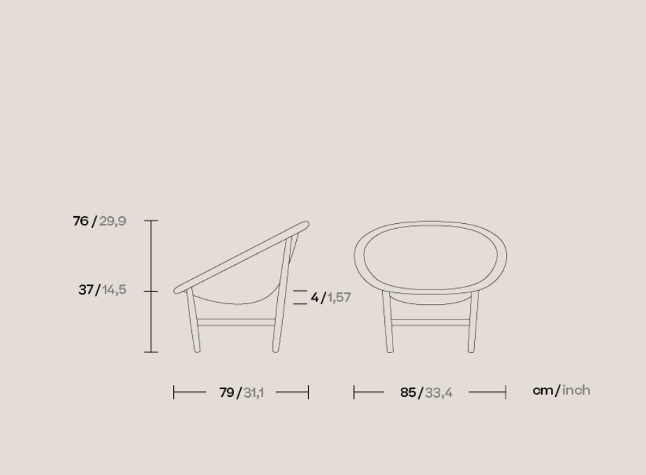 Кресло уличиное Basket Outdoor Club Chair KS1000100 Kettal ИСПАНИЯ