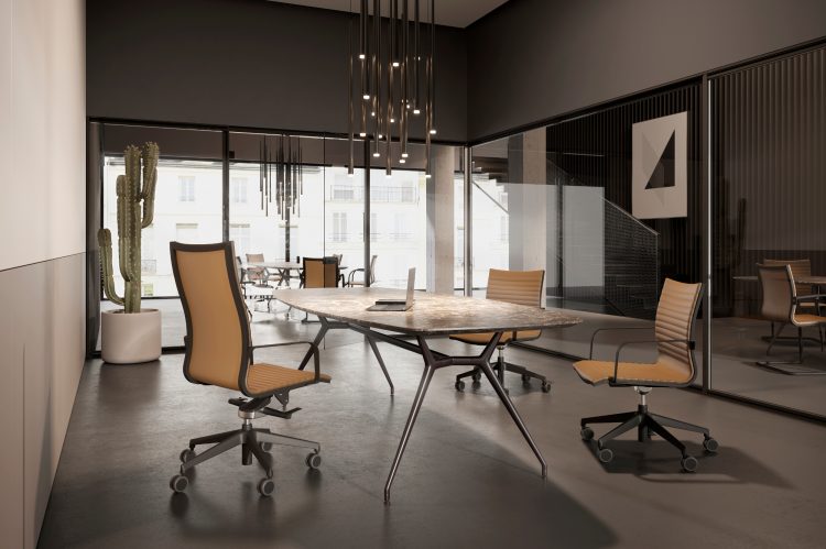 Офисное кресло Kruna Plus Linear Executive armchairs Kastel ИТАЛИЯ