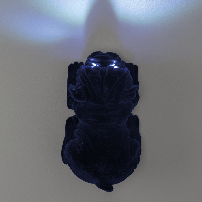 Декоративный светильник DEVILISH BULLDOG DECO LIGHT BLUE BM89015 Bold Monkey НИДЕРЛАНДЫ