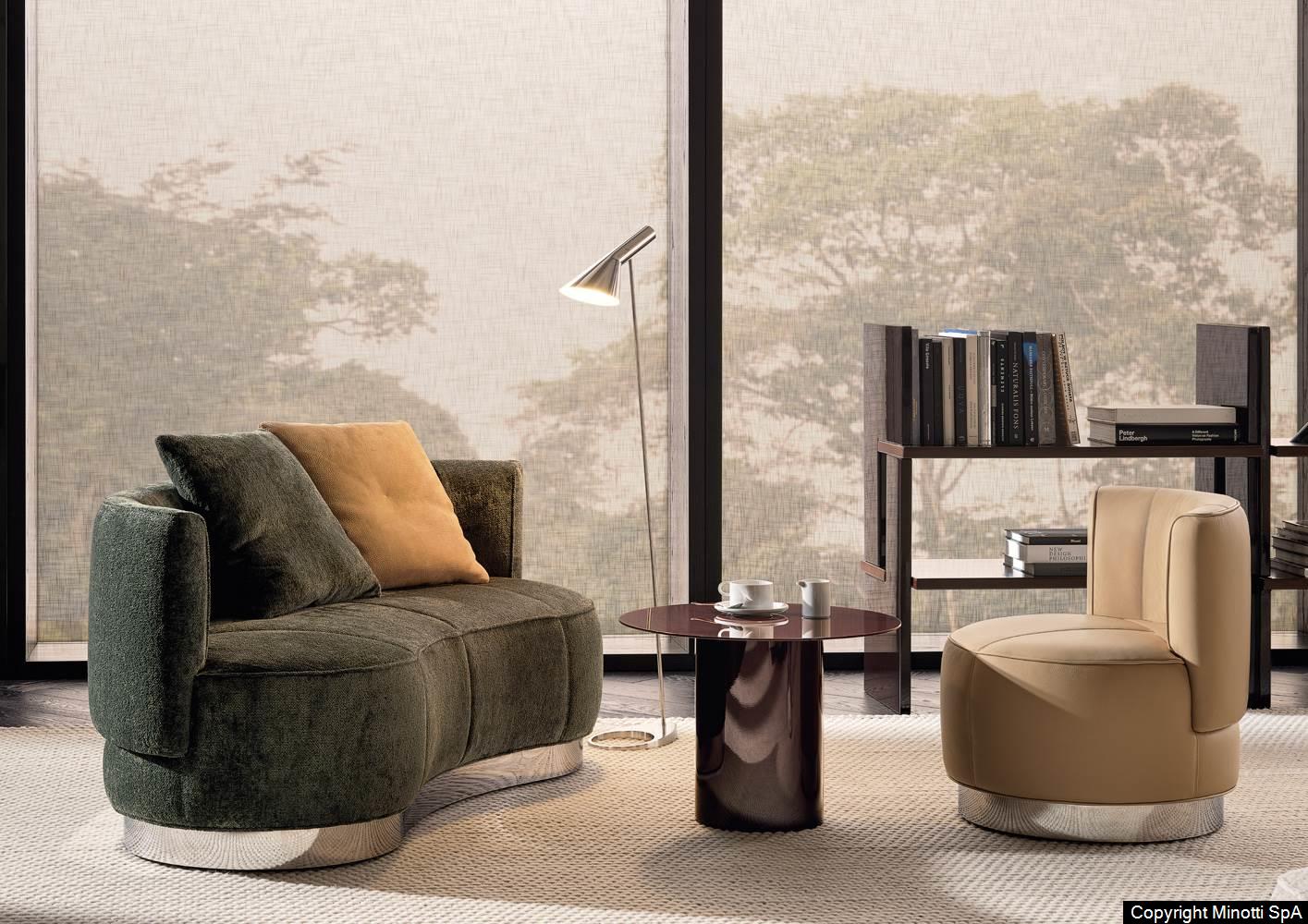 Диван Yves Round Minotti ИТАЛИЯ