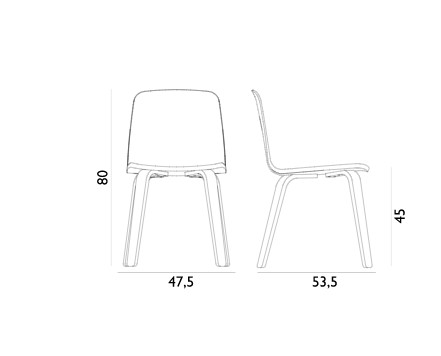 Стул JUST CHAIR OAK Normann Copenhagen ДАНИЯ