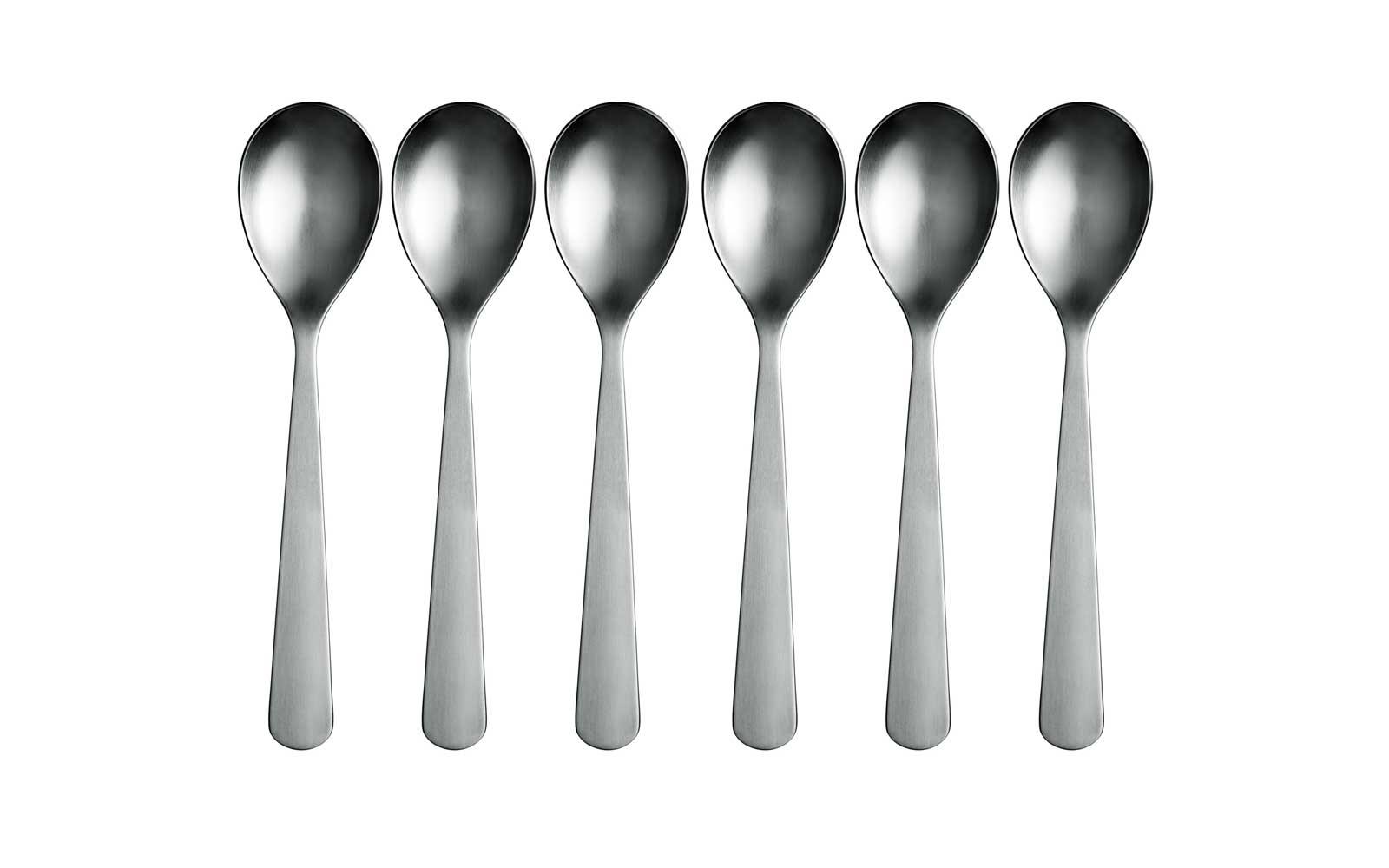 Ложки (набор 6 шт.) Normann Spoons - 6 pack Steel Normann Copenhagen ДАНИЯ